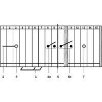 Průchozí svornice URK-ND 2 PHOENIX CONTACT 0701095