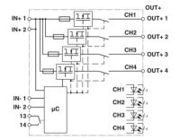 Elektronický přístrojový jistič CBMC EG4 24DC/1-8A NO PHOENIX CONTACT 1065730