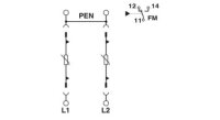 Svodič přepětí typu 2 VAL-MS 230/2+0-FM PHOENIX CONTACT 2800102