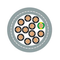 Ovládací kabel ÖLFLEX 191 CY 18G2,5 LAPP 30010543