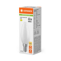 Světelný zdroj LED CLASSIC B DIM P 5.9W 830 Frosted E14 LEDVANCE 4099854778148