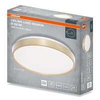 CEILING LUXO GOLD SENSOR ? 32 cm 18W 4000K IP20 GOLD OSRAM 4099854653186
