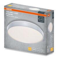 CEILING LUXO SILVER ? 32 cm 18W 3000K IP20 SILVER OSRAM 4099854651618