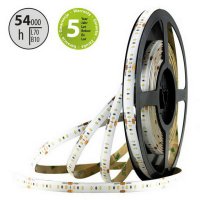 LED pásek SMD2216 CW, 120LED/m, 7,2W/m, 558lm/m, IP54, DC 24V, 10mm, 5m