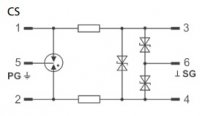 Přepěťová ochrana pro měření a regulaci (DS PO-12 VDC) KIWA DM-CS-M/12