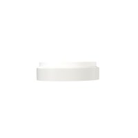 Přisazené svítidlo s plastovým stínidlem OSMONT IRIDA 2 10W IP65II E27 bílá