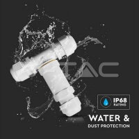 Waterproof White Terminal Block 8-12mm I