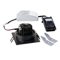 Sada NEW TRIA 68 LED DL SQUARE černé matné 9 W 38° 3000K vč.ovladače SLV 114390