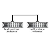 Připojovací kabel 16pól. Konektor dle DIN 41651 WAGO 706-753/301-100