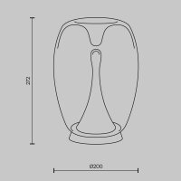 Stolní lampa Splash 3000K 9W MOD282TL-L15G3K1 - MAYTONI