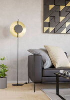 Stojací svítidlo TOCINA LED černá/mosaz 1X11W IP20 EGLO 900991