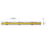 XSOLIS IP20 10W/m 5m 352LED/m 3000K (5.1