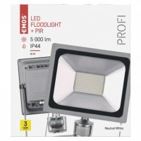 LED reflektor PROFI 50W 5000LM PIR ZS2740 Emos