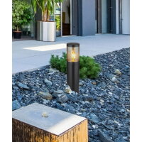 Venkovní svítidlo XELOO černá 1xE27 60W 230V 50cm IP44 GLOBO 32015BS