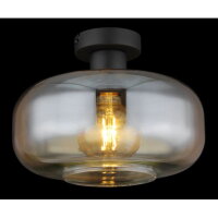 Stropní svítidlo GIUSEPPE černá 1xE27 40W 230V GLOBO 15566DA