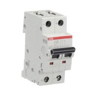 ABB S202MT-K16UC 2F jistič 16 A char. K 10kA 440V AC/DC pro kolejová vozidla