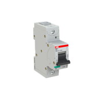 S801S-D10 jistič 1p char. D 10A s klecovou svorkou Icu 50kA ABB 2CCS861001R0101