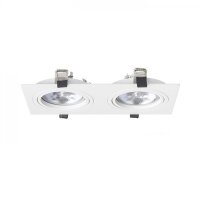 PASADENA G53 SQ II bílá 12V G53 2x50W RENDL R12703