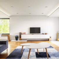 BJORK SQ 9 zápustná černá 230V LED 7W 3000K RENDL R13589