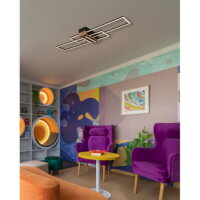Stropní svítidlo DAKARI černá matná 40W 3000K GLOBO 67208-40N
