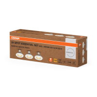 LED SPOT SET RECESS ESSENTIAL GU10 3x2.6W GU10 White LEDVANCE 4099854482977