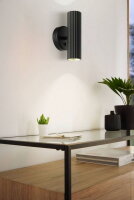 Nástěnné svítidlo PORTILLO GU10 10W IP20 černá EGLO 902032