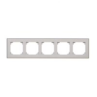 Rámeček 5 násobný hliníková KONTAKT SIMON TRD5.149/143