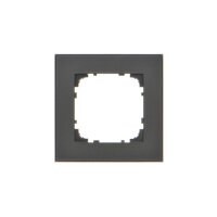 Rámeček 1 násobný černá matná KONTAKT SIMON TRD1.163/149