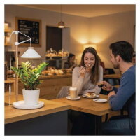 LED GROW pěstební lampa 7 W, časovač, bílá EMOS Z7905