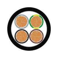 Připojovací motorový kabel ÖLFLEX SERVO 2XSLCH-JB 4G95 LAPP 1133510