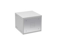 Nástěnný nýtovaný rozvaděč GrandN 9U s prosklenými dveřmi,hl.600mm 83000883