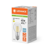 Světelný zdroj LED CLASSIC A DIM P 3.4W 865 Clear E27 LEDVANCE 4099854776762