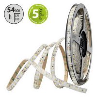 LED pásek SMD3528 WW, 120LED, IP54, 5m, 24V, 9,6 W/m
