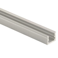 Přisazený hliníkový profil PT, 10x8 mm, čirý difuzor, komplet, 2 m