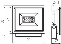 Reflektor LED GRUN NV LED-10-B MILEDO KANLUX 31390