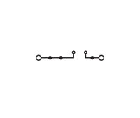 2202-1961 2-conductor carrier terminal b