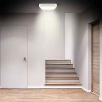 LED venkovní osvětlení čtvercové, 20W, 1500lm, 4000K, IP54, 19cm SOLIGHT WO752