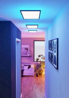 Stropní svítidlo ROVITO-Z LED-RGB/CCT 570X300 černá 17,2W IP44 EGLO 901469