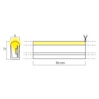 XSNAKE LEDS STRIP  8W/m 120LED/m 24V DC