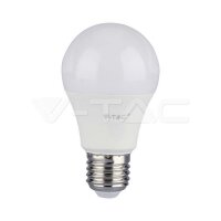 10.5W A60 LED Bulb 3000K E27 Plastic V-TAC SKU217350