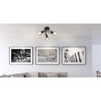 Stropní svítidlo XARA I černá 3xE14, max. 40W 230V GLOBO 54802S-3D