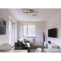 Stropní svítidlo BOSSY černá LED 24W 230V, 1450lm, 3000K GLOBO 67284-24