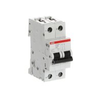 S202M-C20UC Jistič 2P 20A char. C ABB 2CDS272061R0204