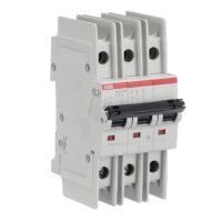 ABB SU203M-C8 jistič char. C 10kA 8A 3P  dle UL489 a CSA 22.2 No. 5