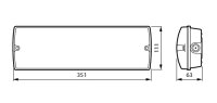 EM153C SM BKD EXIT SIGN M3 ELB IP65 PHILIPS 871869979895600