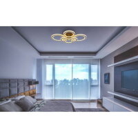 Stropní svítidlo KORA černá matná 60W 2700-6000K GLOBO 67338A-60
