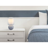 Stolní lampa SYLAS modrá 1x40W E14  GLOBO 21730B