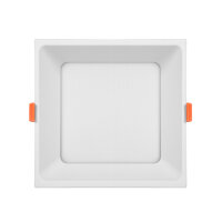 TONY SMD čtverec 12cm,12W,CCT,IP20,1560lm ECOLITE LED-IN01S-UGR/CCT/12W