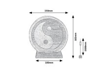 Stolní lampa HARMIO oranžová E14 1x MAX 15W IP20 RABALUX 76032