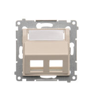 DKP2S.01/41 Kryt datové zásuvky pro prvk